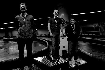 Na podium - złoto: Tomasz Dominikowski, srebro: Taras Glek, brąz: Adrian Kalla